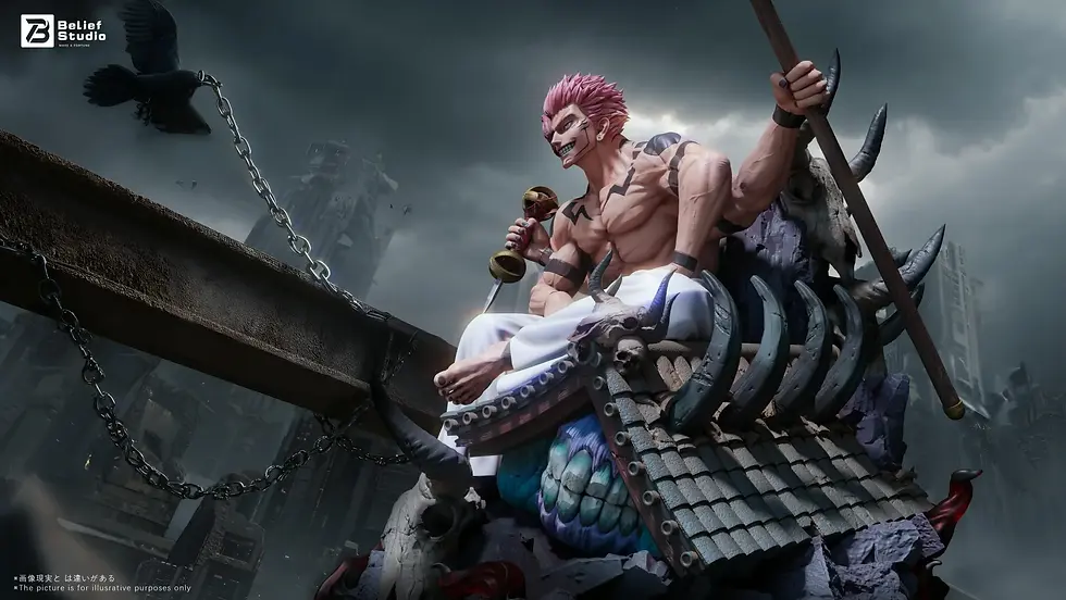 Thumbnail: 【PRE-ORDER】Belief Studio - Jujutsu Kaisen Cursed King Ryomen Sukuna Resin Statue