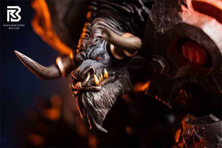 Thumbnail: 【PRE-ORDER】 Black Rock Studio - Tauren Warrior Hearthstone Resin Statue GK Anime