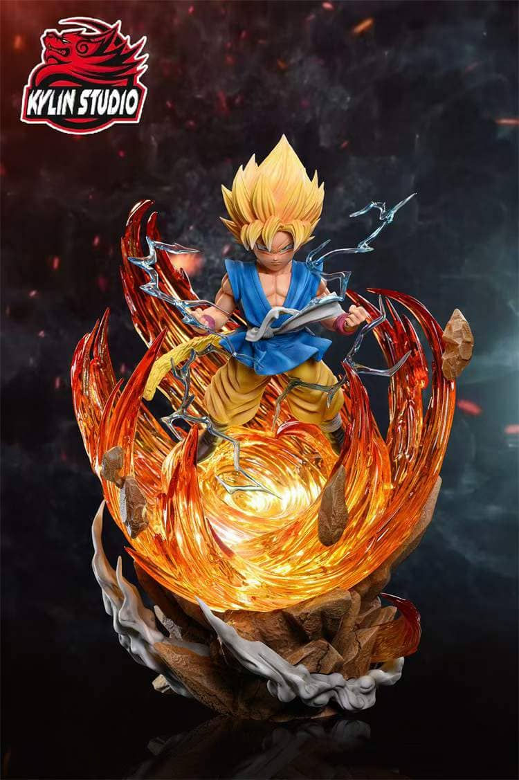 Thumbnail: Series 007 - Super Saiyan 3 Kid Goku Dragon Ball 1/6 Resin Statue (Pre-Order)