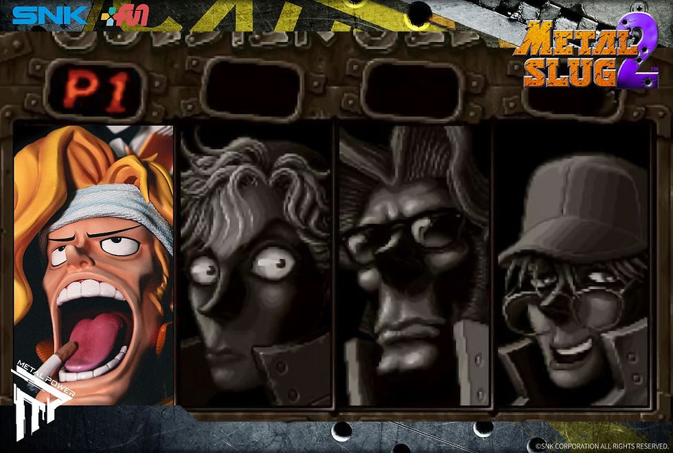 Thumbnail: Metal Power Studio - Metal Slug 2 Licensed Marco Rossi | Metal Slug 2 Figure