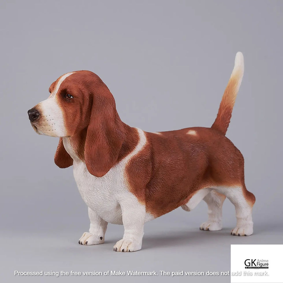 【PRE-ORDER】JXK - Basset Hound JXK316-A/B/C/D (Licensed) Resin Statue GK Anime