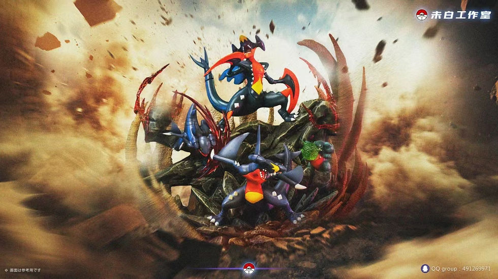 【PRE-ORDER】 Weibai Studio - Garchomp Pokemon Resin Statue GK Anime Figure