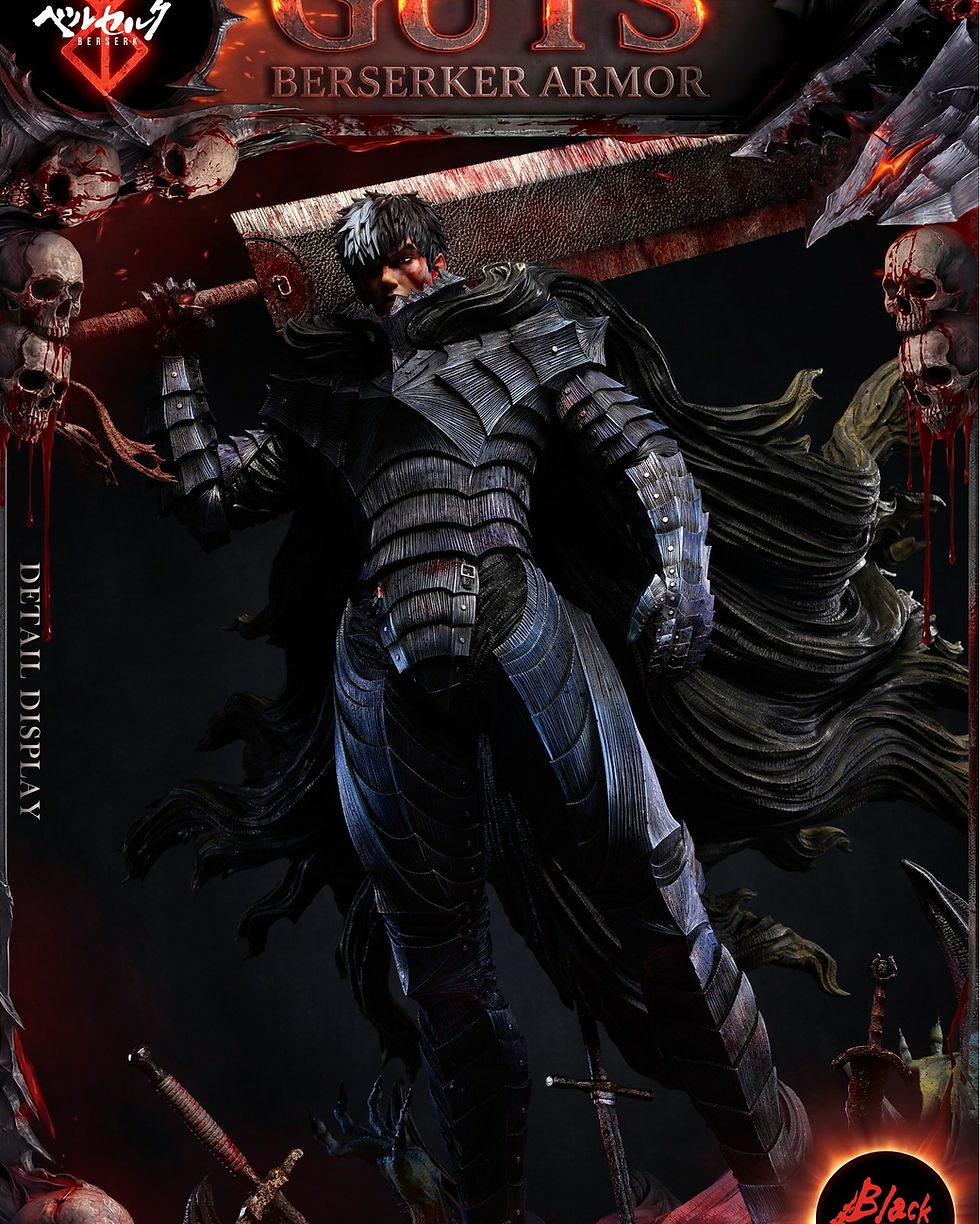 Thumbnail: 【PRE-ORDER】Black Studio - Berserker Guts Resin Statue GK Anime Figure