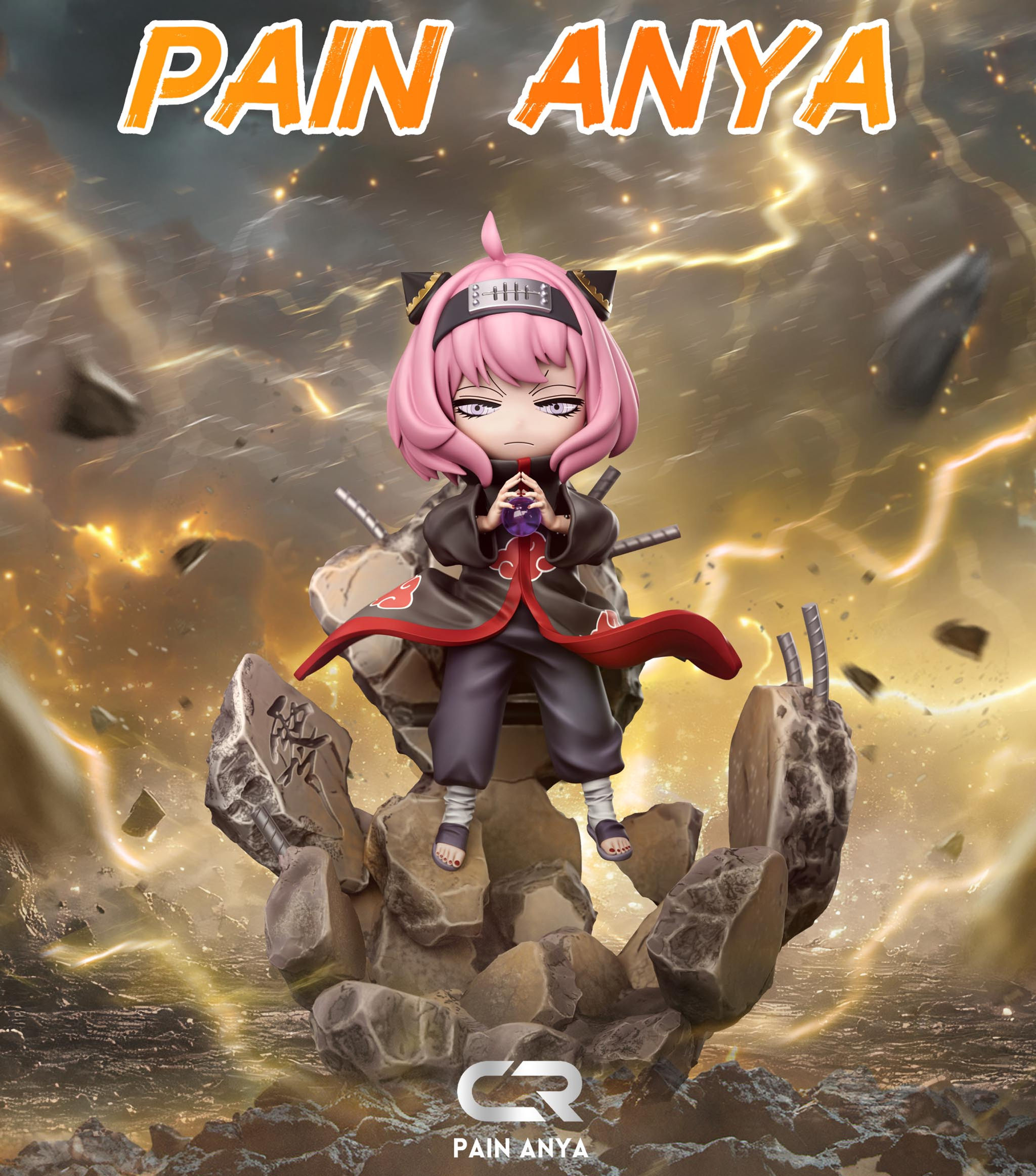 【PRE-ORDER】 CR Studio - Anya Forger Cosplay as Pain 2.0 Spy x Family Resin