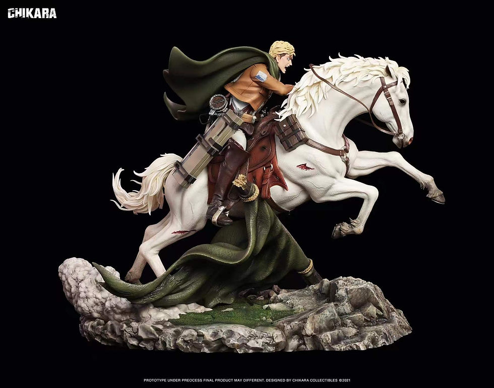 Thumbnail: Chikara Collectible - Attack on Titan Erwin Smith | Attack On Titan Figure