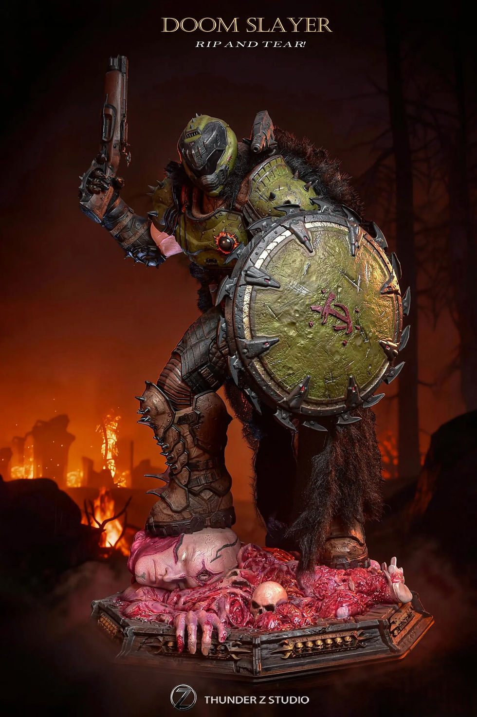 Thumbnail: 【PRE-ORDER】THUNDER Z Studio - Doom Slayer DOOM: The Dark Ages Resin Statue GK
