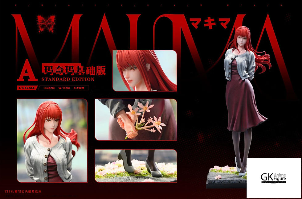 Thumbnail: 【PRE-ORDER】Butterfly Effect Studio - Reze X Makima Chainsaw Man Resin Statue GK