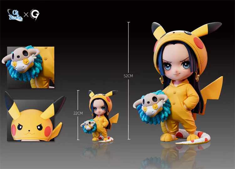 Thumbnail: 【PRE-ORDER】 Cit Studio - Boa Hancock x Pikachu One Piece Resin Statue GK Anime