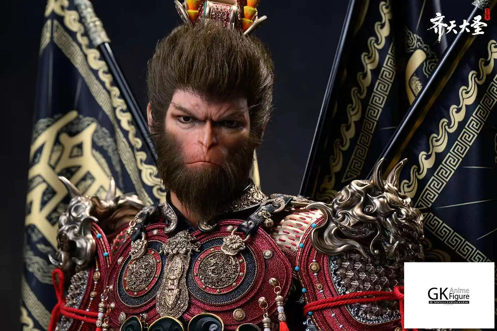 Thumbnail: 【PRE-ORDER】Ju Xiang Studio - Monkey King Half-Bust Statue Resin Statue GK Anime