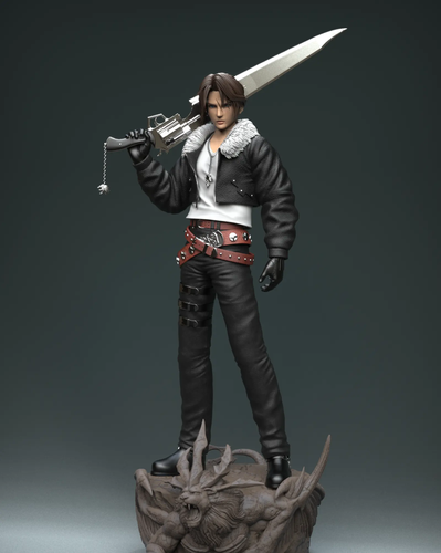 PRE-ORDER】Solar Studio -Squall FF8 Final Fantasy Resin Statue GK