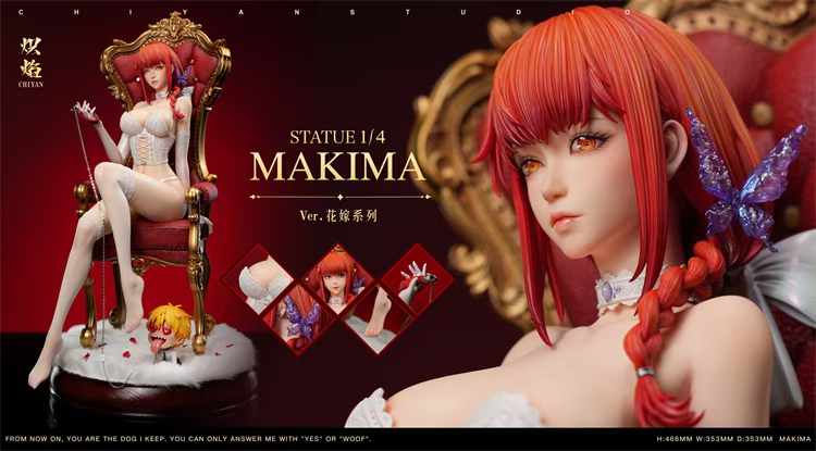 Thumbnail: 【PRE-ORDER】 Zhi Yan Studio - Makima Chainsaw Man Resin Statue GK Anime Figure