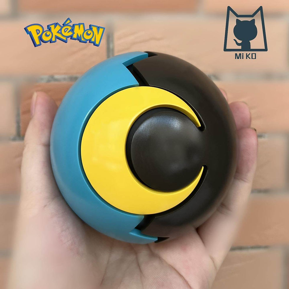 Thumbnail: Miko Studio - Pokéball - Greninja/ Toxicroak/ Gyarados/ Moon Ball/ Heavy Ball