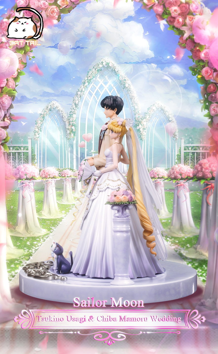 Thumbnail: 【PRE-ORDER】CAT TAIL Studio - Wedding Couple Series Tsukino Usagi & Mamoru Chiba