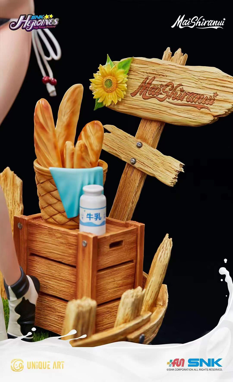 Thumbnail: Mai Shiranui Licensed SNK Resin Statue (Pre-Order) | UNiQUE ART -SNK