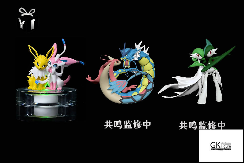 Thumbnail: 【PRE-ORDER】YI Studio - Sylveon and Jolteon Couple Pokémon Resin Statue GK Anime