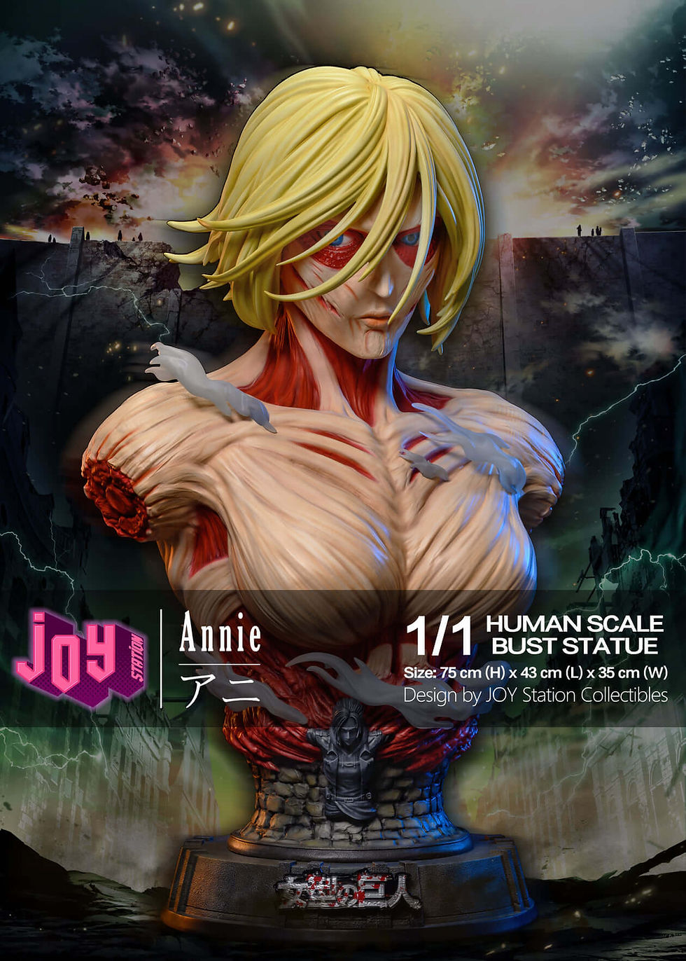 Thumbnail: Joy Station Collectibles-The Female Titan,The Armored Titan,The Beast Titan Bust