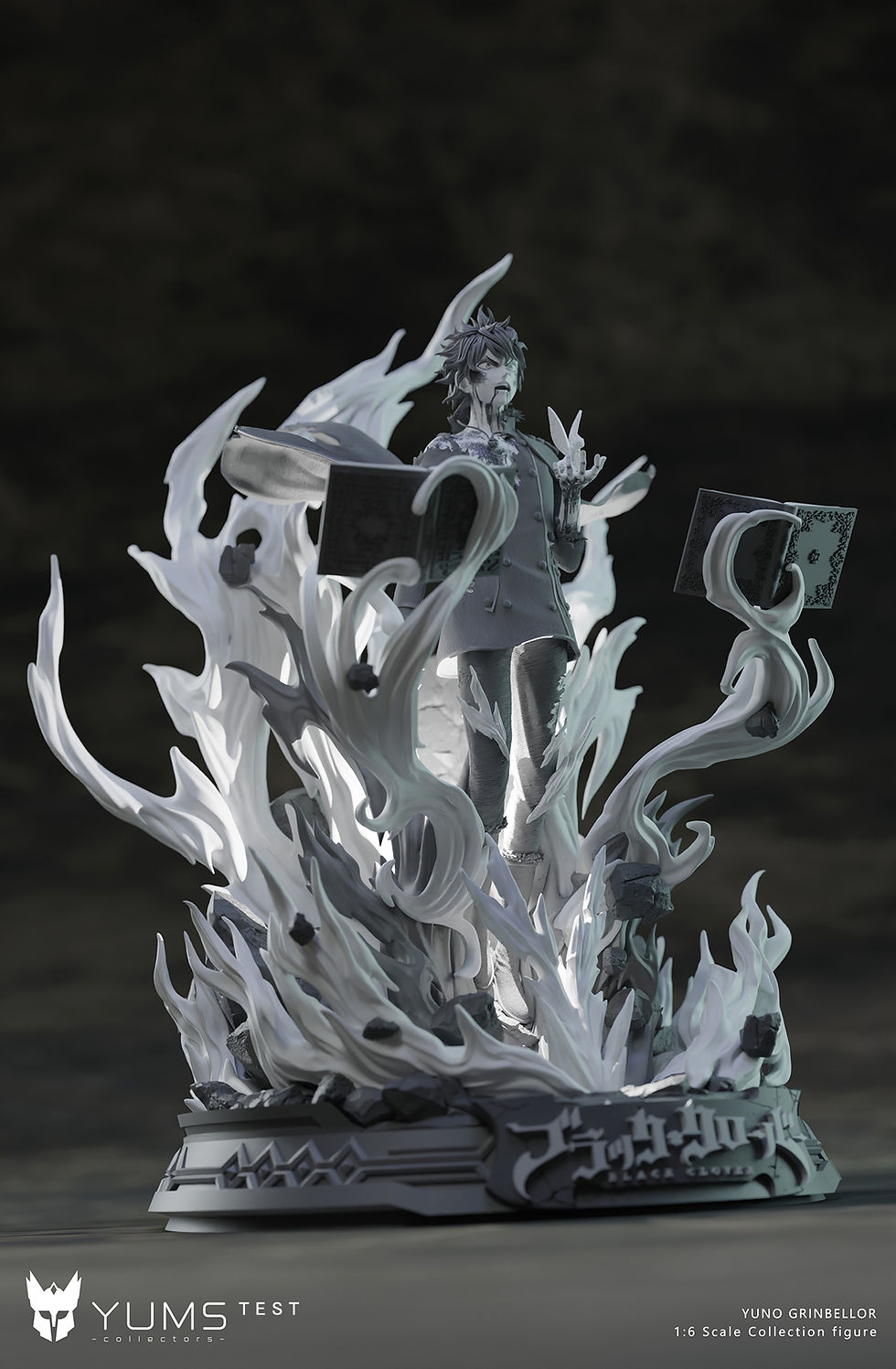 Thumbnail: 【PRE-ORDER】YUMS-Collectors Studio - Black Clover Spade Prince Yuno Awakening For