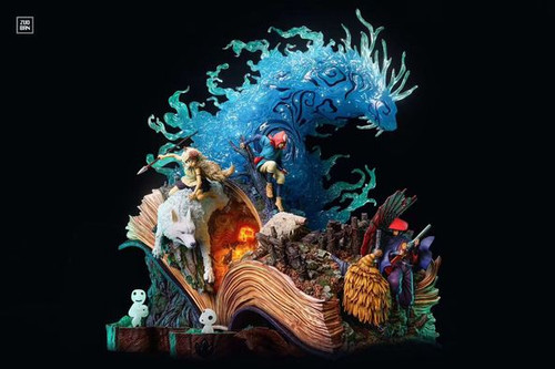 PRE-ORDER】 Zuoban Studio - Princess Mononoke Art Gallery Series