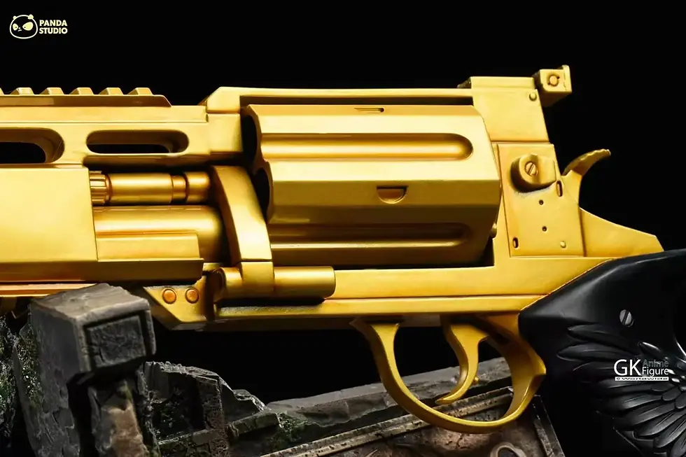 Thumbnail: 【PRE-ORDER】Panda Studio - Requiem Gold Revolver & Tactical Axe (RE) GK