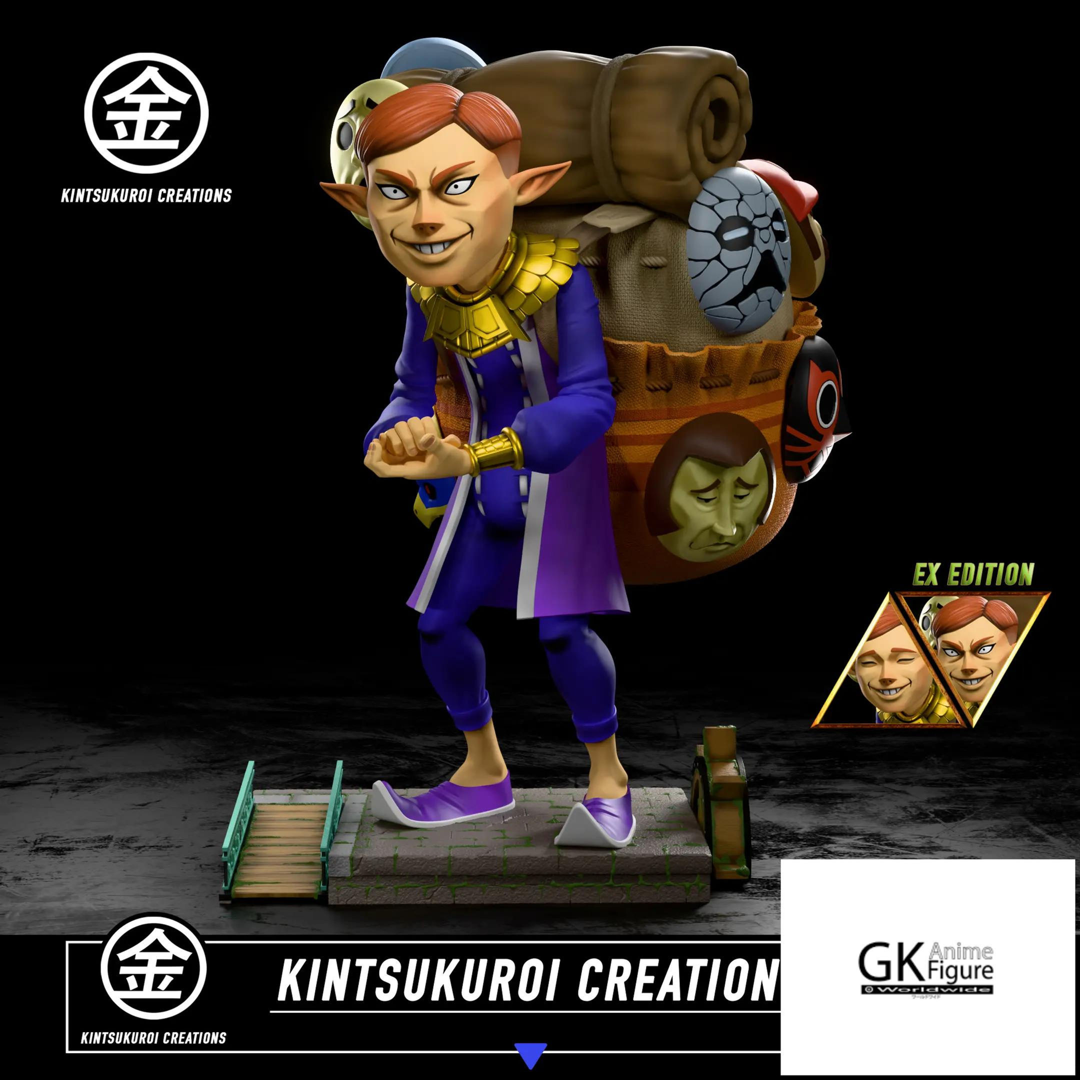 【PRE-ORDER】Kintsukuroi Creations Studio - Happy X Angry Mask Salesman The Legend