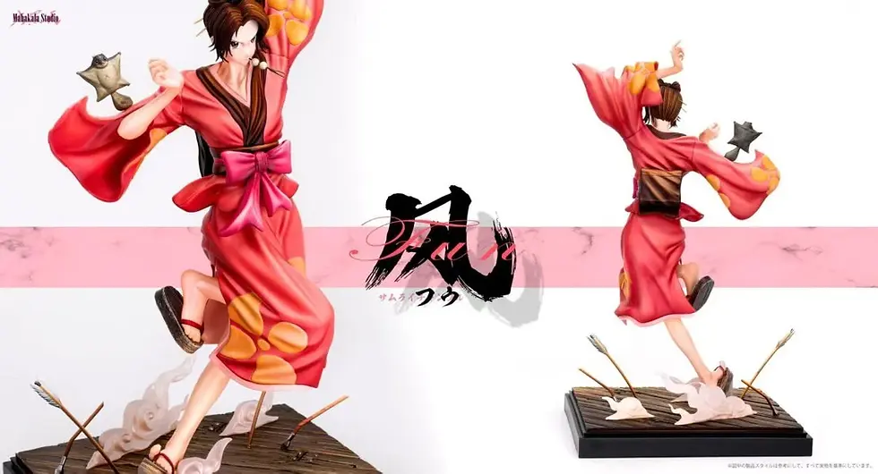 Thumbnail: 【PRE-ORDER】Mahakala Studio - Jin Mugen Fuu 1/6 (Samurai Champloo) GK