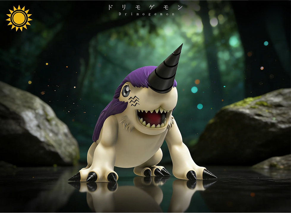 Thumbnail: Sun Toys Studio - Drimogemon Digimon - GK Figure Worldwide