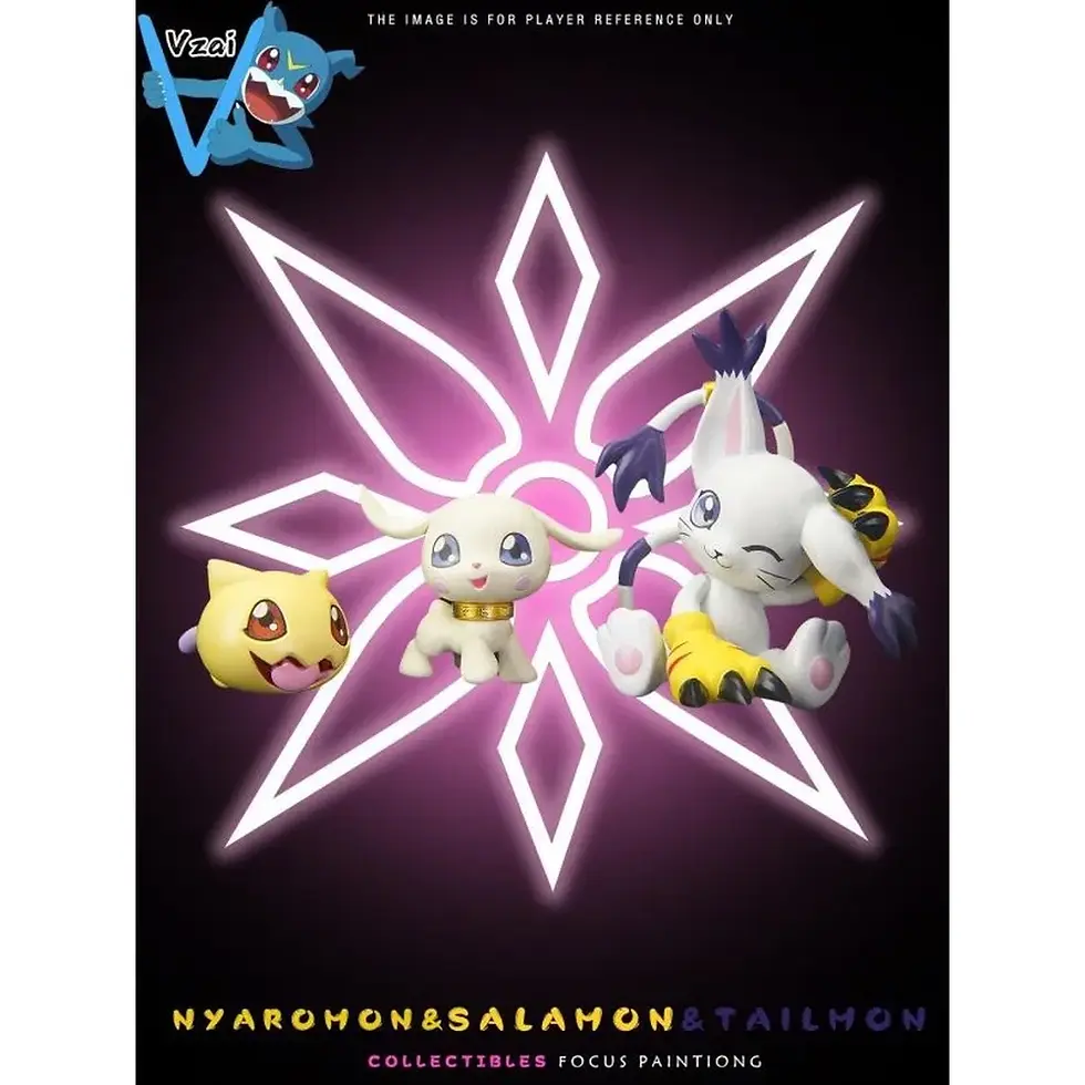 Thumbnail: 【PRE-ORDER】Vzai Studio - Tailmon & Patamon Evolution Chains (Digimon 02) GK