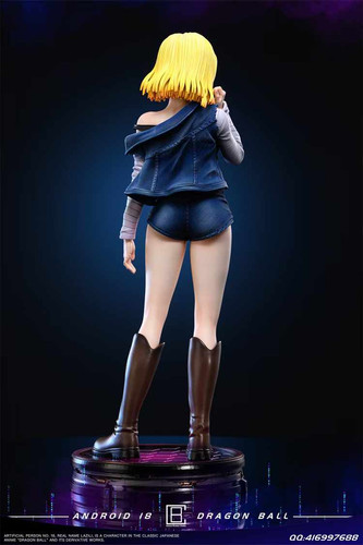 Dragon Ball Z Glitter & Glamours Android No. 18 Blue Color (version A) PVC statue 25 cm