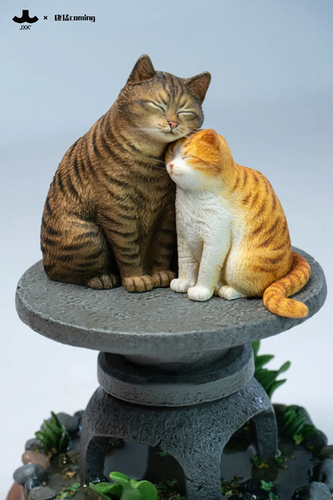 PRE-ORDER】JXK - Cats Resting Among Stones JXK331 (Licensed) Resin