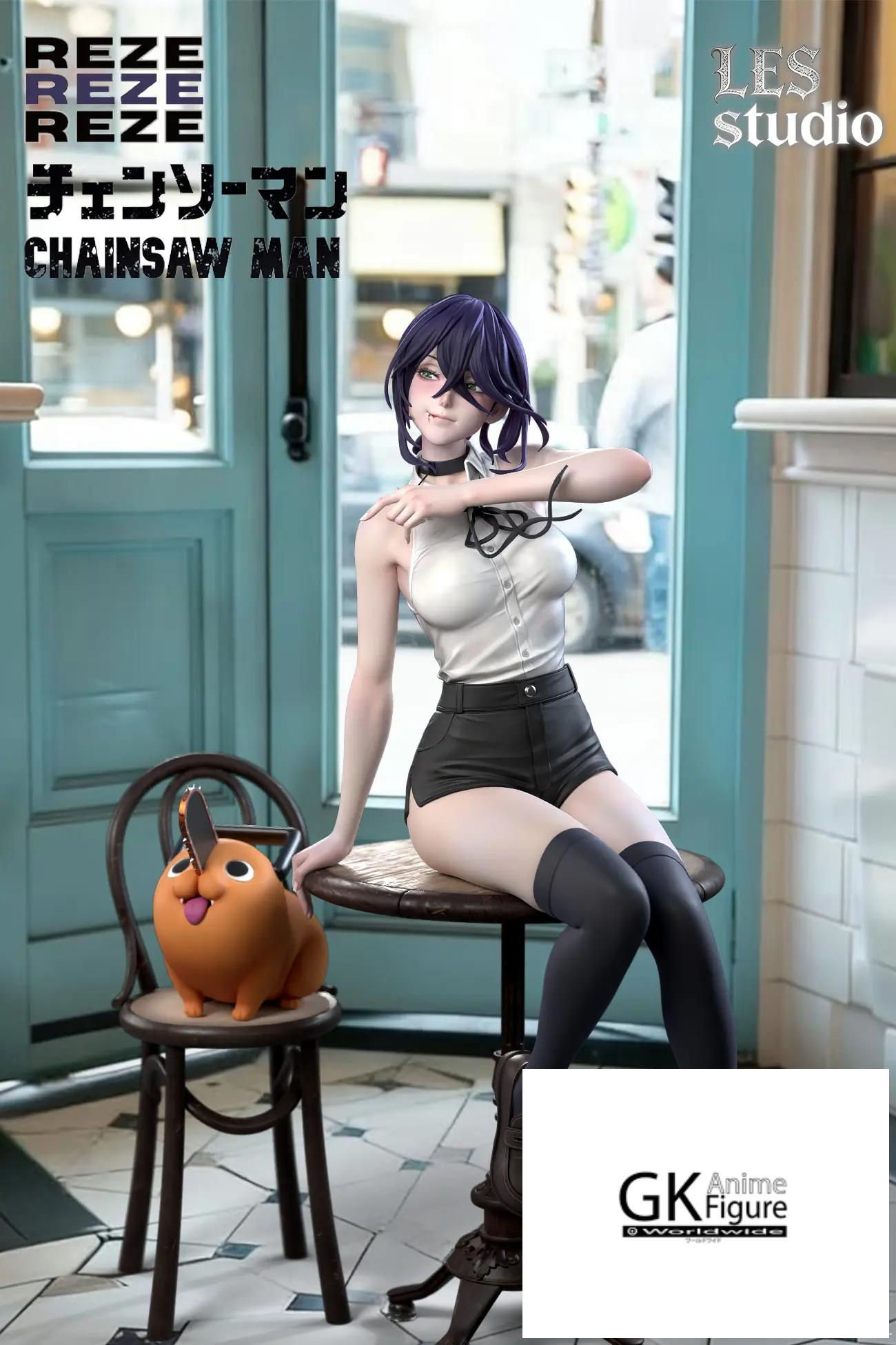 【PRE-ORDER】LES Studio - Artist Series Reze Chainsaw Man Resin Statue GK Anime