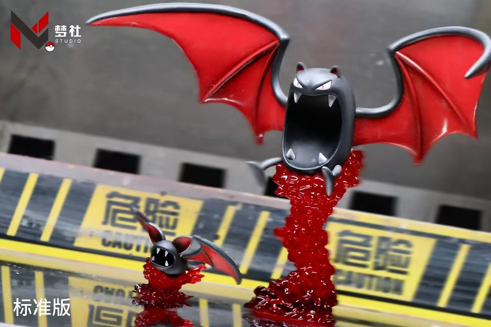 Thumbnail: 【PRE-ORDER】 Mengshe Studio - Golbat Pokemon Resin Statue GK Anime Figure