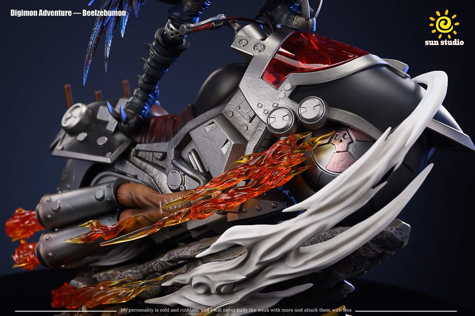 Thumbnail: 【PRE-ORDER】Sun Studio - Digimon Megahouse Scale Beelzebumon Blast Mode
