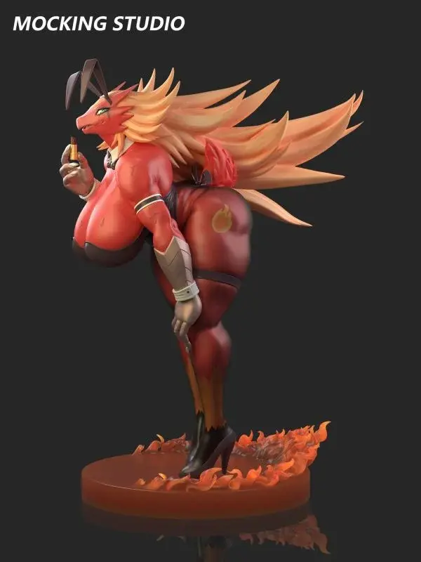 Thumbnail: 【PRE-ORDER】ZhuYiWanJia Studio - Bunny Girl Blaziken (Pokémon) GK