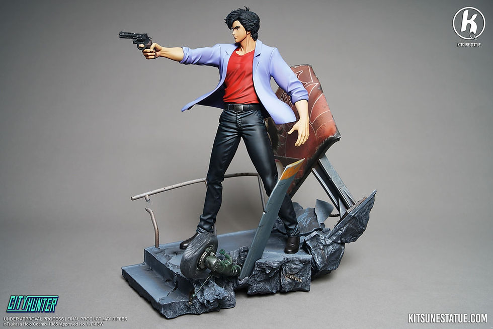 Thumbnail: Kitsune Statue - City Hunter Licensed 1/6th Scale Ryo Saeba
