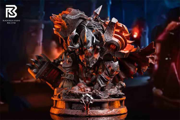 Thumbnail: 【PRE-ORDER】 Black Rock Studio - Tauren Warrior Hearthstone Resin Statue GK Anime