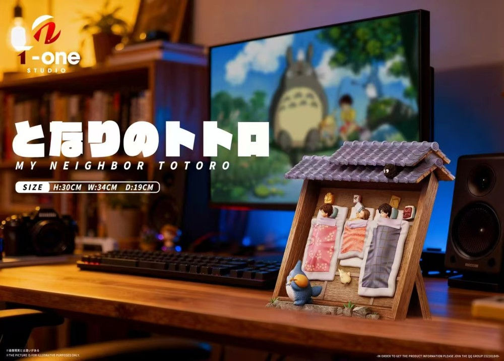 【PRE-ORDER】T-ONE studio - Hayao Miyazaki Series Sleep My Neighbor Totoro Resin