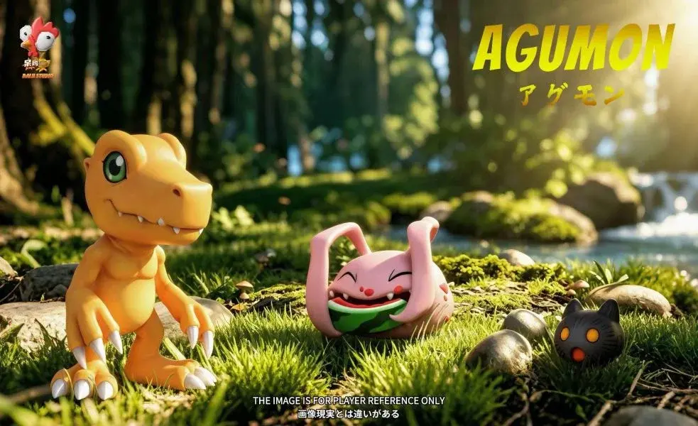 【PRE-ORDER】Daiji Studio - Agumon Koromon Botamon Chibi Set (Digimon) GK