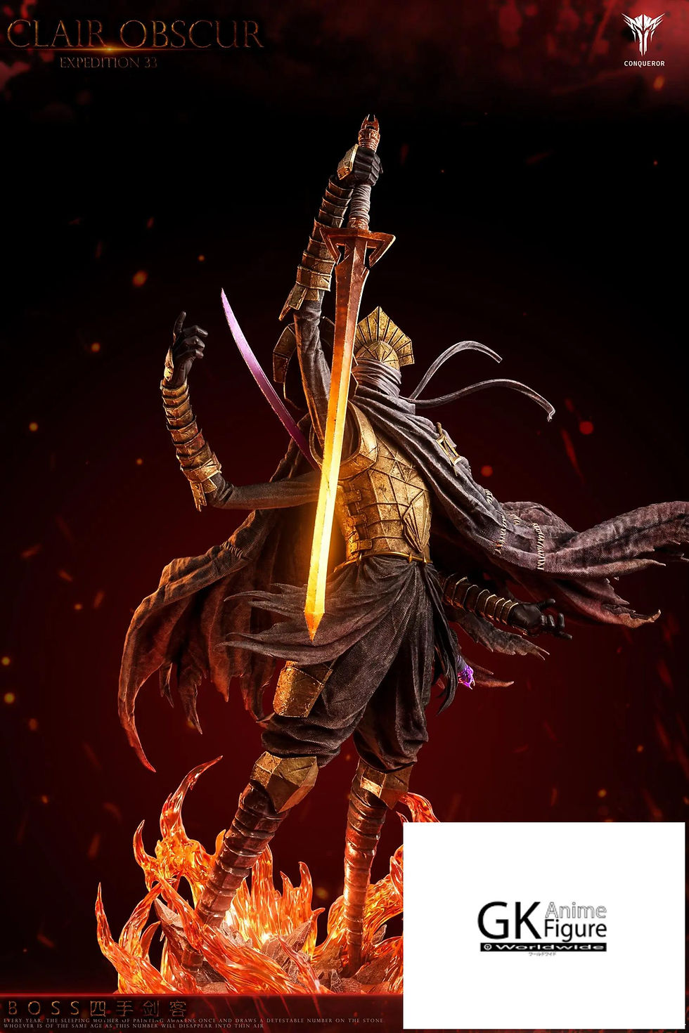 Thumbnail: 【PRE-ORDER】Conqueror Studio - Dualliste Clair Obscur: Expedition 33 Resin Statue