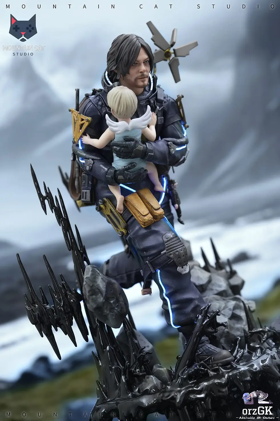 Thumbnail: 【PRE-ORDER】MOUNTAIN CAT Studio - Death Stranding 2 On the Beach Sam & Lou Resin