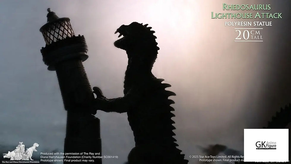 Thumbnail: 【PRE-ORDER】Star Ace Toys - Rhedosaurus Lighthouse Attack Resin Statue SA80688