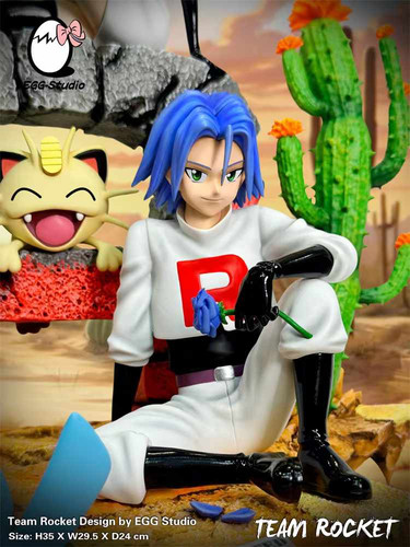 ポケモンガレージキット　Team Rocket フィギュア EGG Studio PRE-ORDER】 Egg Studio - Team Rocket Pokémon Series Resin