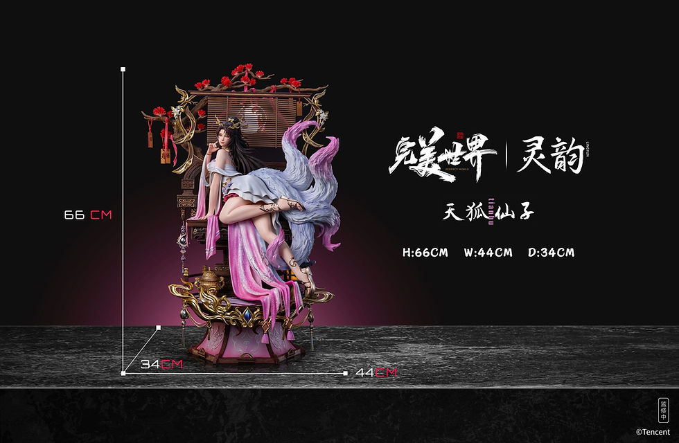 Thumbnail: 【PRE-ORDER】 LingYun Studio - Perfect World Anime: Celestial Fox Fairy Resin