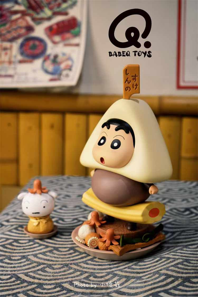 Thumbnail: 【PRE-ORDER】 BabeQ Toys Studio - Oden Shin Chan Crayon Shin Chan Resin Statue GK