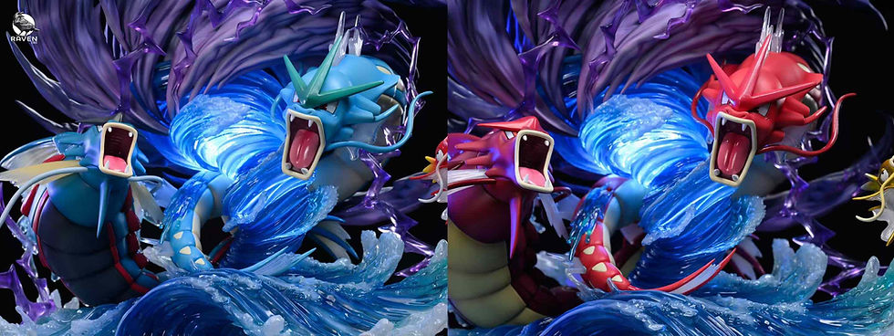Thumbnail: 【PRE-ORDER】 Raven Studio - Gyarados Pokemon Resin Statue GK Anime Figure