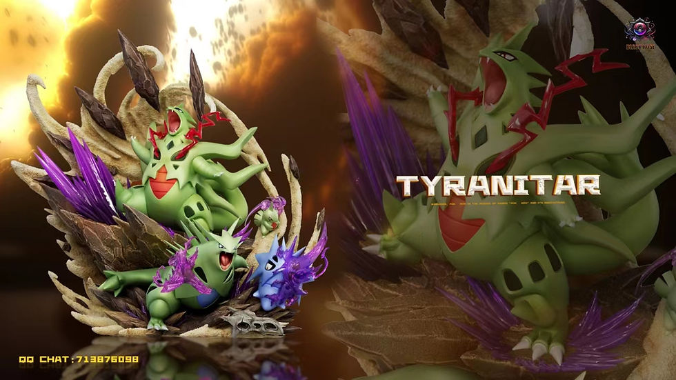 Thumbnail: 【PRE-ORDER】 BR Studio - Tyranitar Pokemon Resin Statue GK Anime Figure