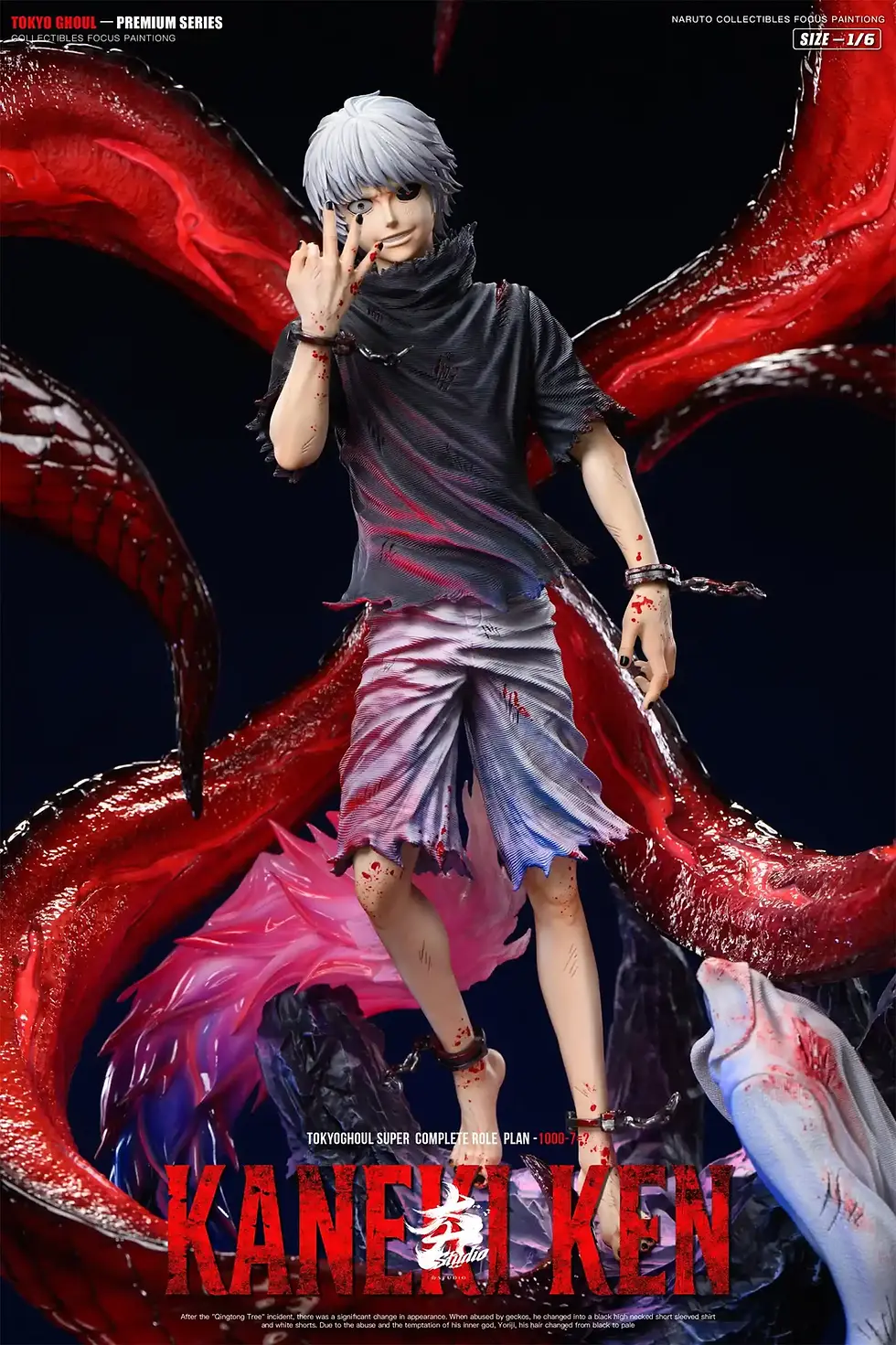 Thumbnail: 【PRE-ORDER】Hang Studio - Ken Kaneki Overseas Custom 1/6 (Tokyo Ghoul) GK