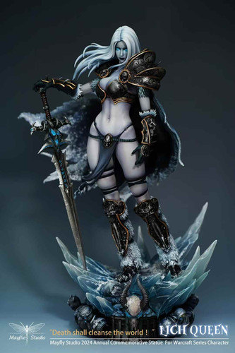 PRE-ORDER】 Mayflies Studio - Lich Queen World of Warcraft Resin