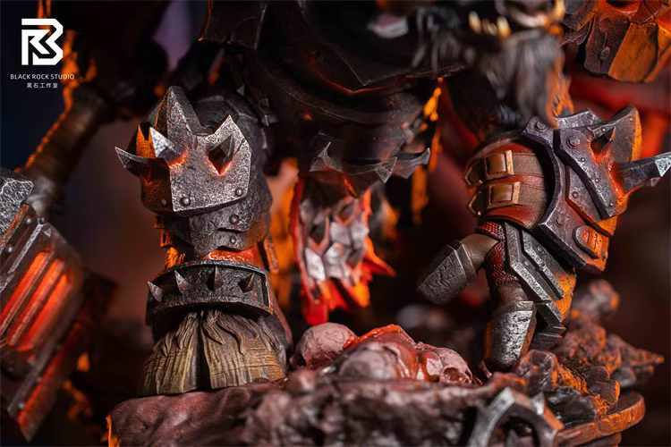 Thumbnail: 【PRE-ORDER】 Black Rock Studio - Tauren Warrior Hearthstone Resin Statue GK Anime