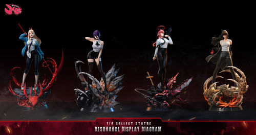ASATO 御身追加 PRE-ORDER】Modomodo Studio - Asa Mitaka X Yoru Chainsaw Man Resin