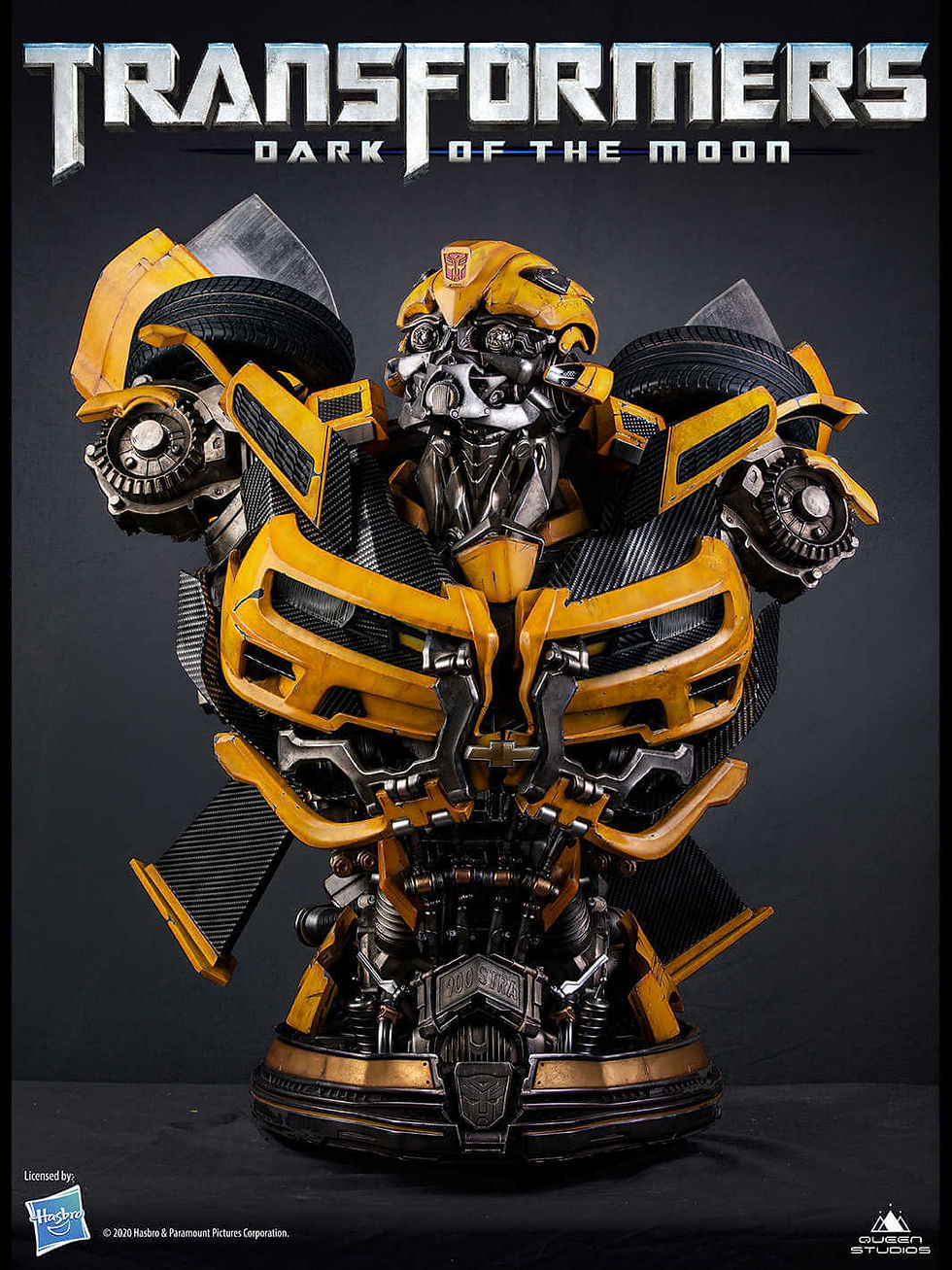 【READY STOCK】QUEEN STUDIOS - Transformers Licensed Bumblebee Ultimate Scale Bust